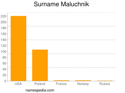 Familiennamen Maluchnik