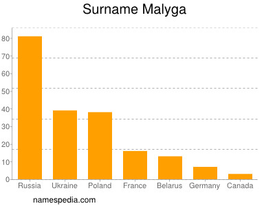 Familiennamen Malyga