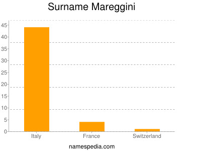 Familiennamen Mareggini