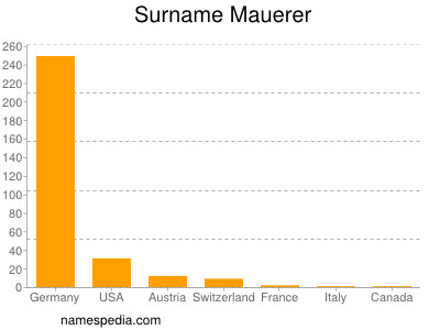 Surname Mauerer