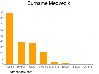 Familiennamen Medvedik