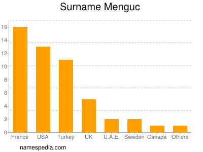 Familiennamen Menguc