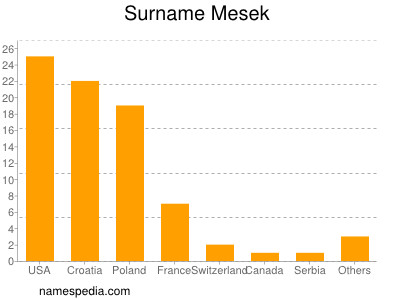 Familiennamen Mesek