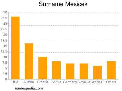 Surname Mesicek