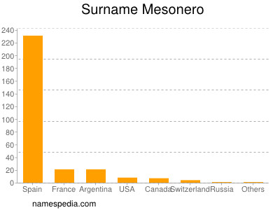 Surname Mesonero