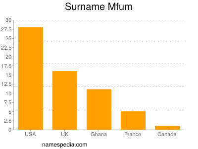 Familiennamen Mfum