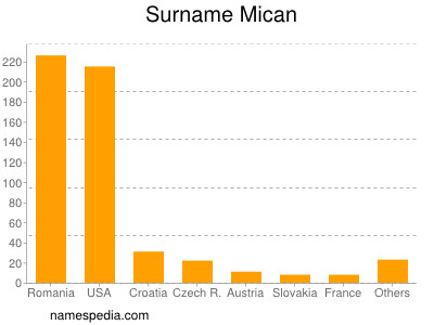 Familiennamen Mican