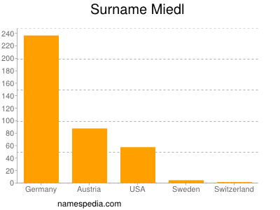 Familiennamen Miedl