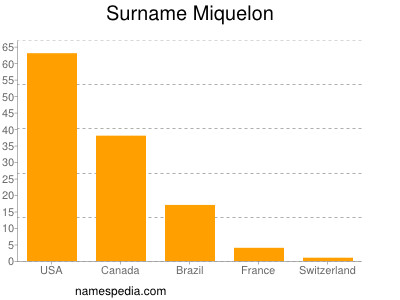 Familiennamen Miquelon