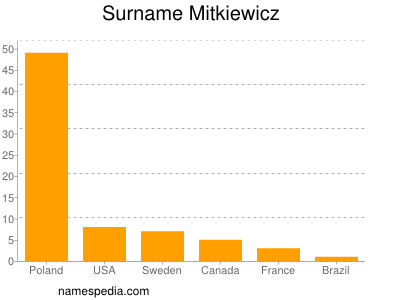 Surname Mitkiewicz