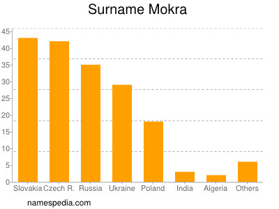 Familiennamen Mokra