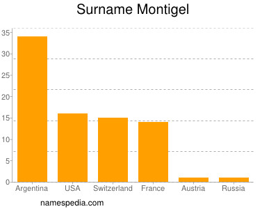 Familiennamen Montigel