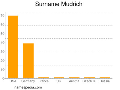 Surname Mudrich