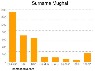 Familiennamen Mughal