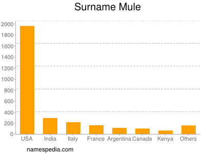 Familiennamen Mule