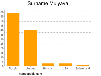 Familiennamen Mulyava
