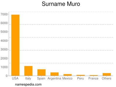 Surname Muro