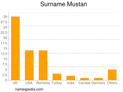 Surname Mustan