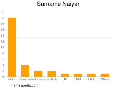 Familiennamen Naiyar