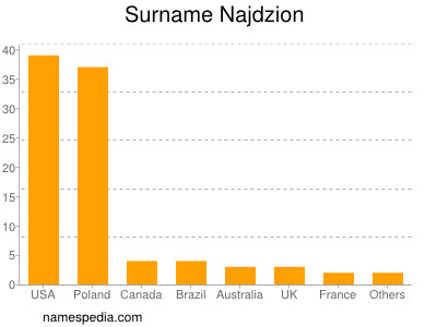 Familiennamen Najdzion