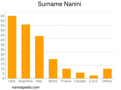 Surname Nanini