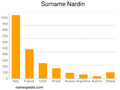 Familiennamen Nardin