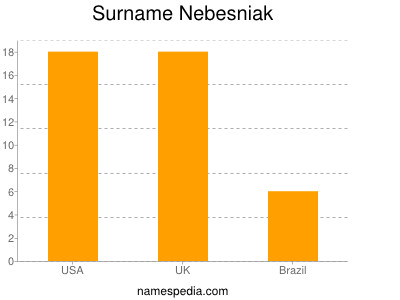 Familiennamen Nebesniak