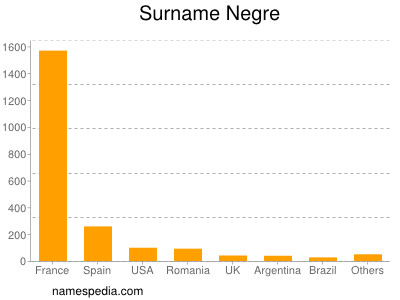 Familiennamen Negre