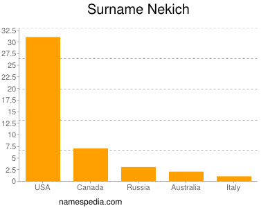 Familiennamen Nekich