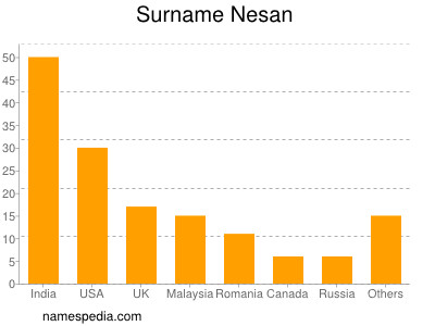 Familiennamen Nesan