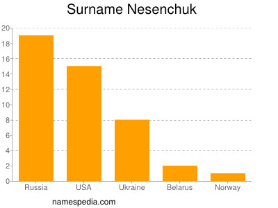 Familiennamen Nesenchuk