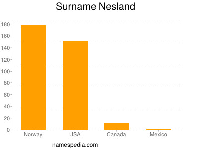 Familiennamen Nesland