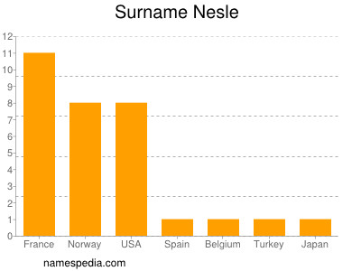 Familiennamen Nesle