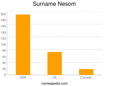 Familiennamen Nesom