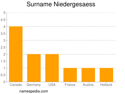 Familiennamen Niedergesaess