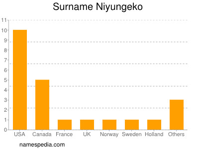 Familiennamen Niyungeko