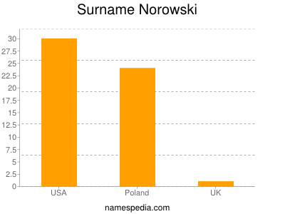 Familiennamen Norowski