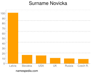 Familiennamen Novicka