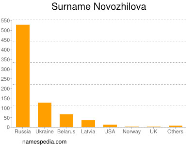 Familiennamen Novozhilova