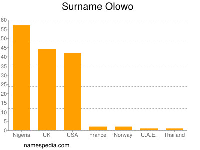 Familiennamen Olowo