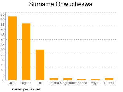 Familiennamen Onwuchekwa