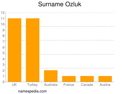 Familiennamen Ozluk