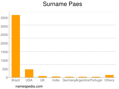 Familiennamen Paes