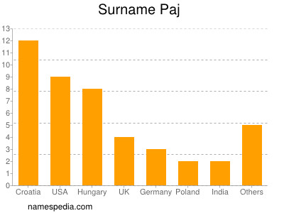 Surname Paj