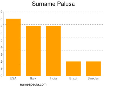 Familiennamen Palusa