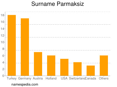 Familiennamen Parmaksiz