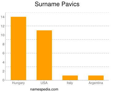 Surname Pavics