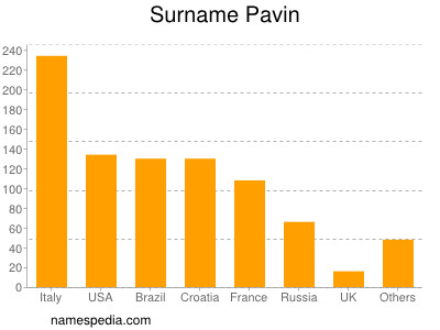 Familiennamen Pavin