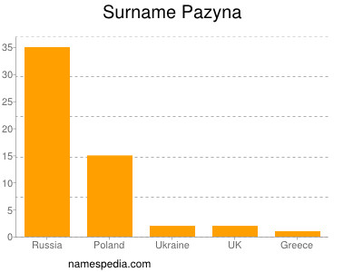 Familiennamen Pazyna