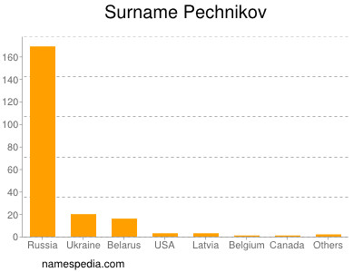 Familiennamen Pechnikov